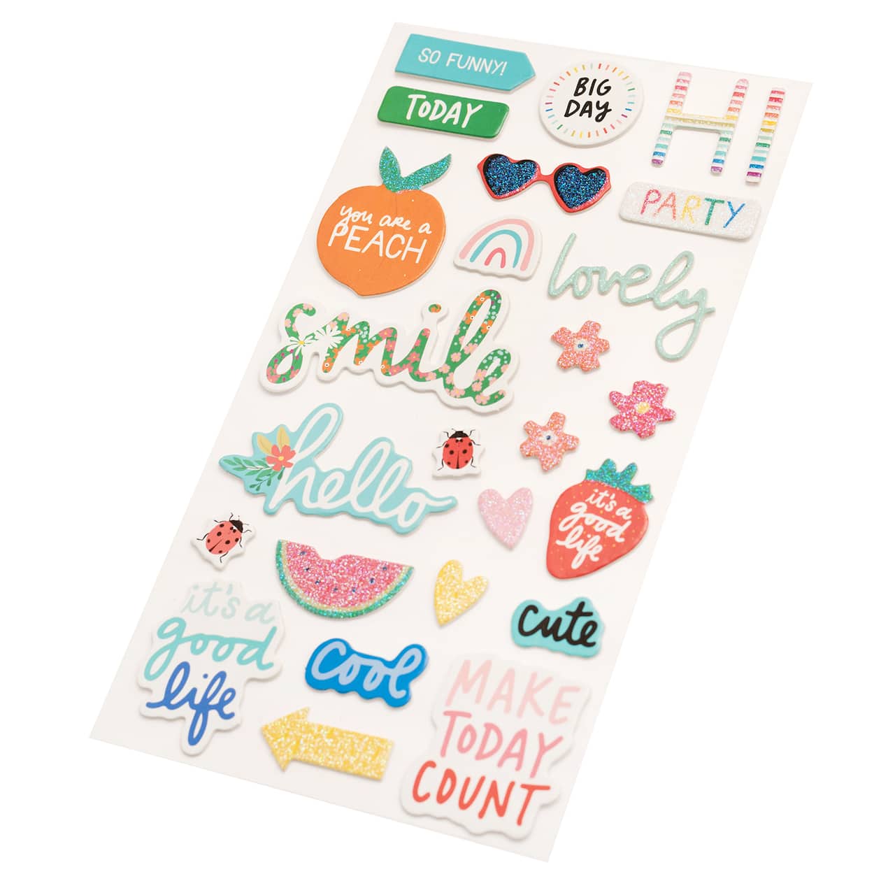 12 Pack: Positive Messages Stickers by Recollections™